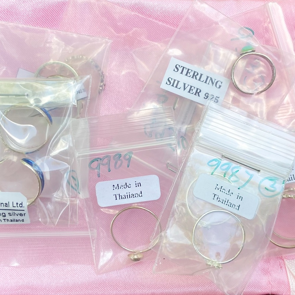 13 Toe Rings Unopened. Serling Silver Adjustable … - image 6